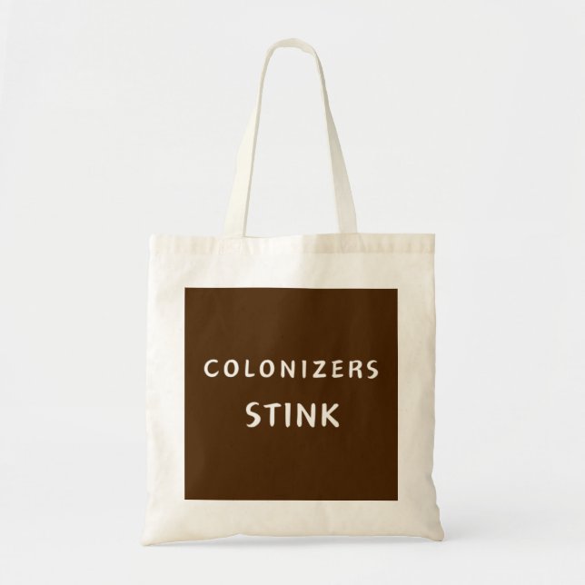 Bolsa Tote Colonizadores Fedidos - saco de tote (Frente)