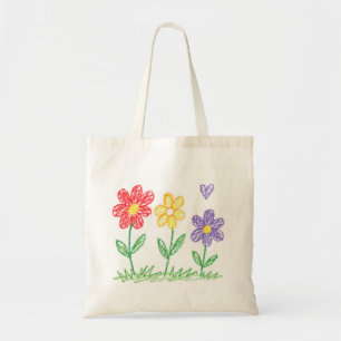 Bolsa Tote Coloque o Desenho da Criança na Bolsa, Transforme