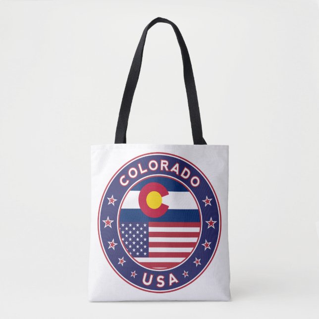 Bolsa Tote Colorado (Frente)