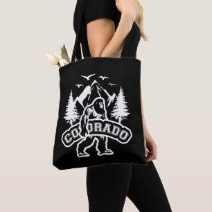 Bolsa Tote Colorado Day Bigfoot National Park Vintage Hiking