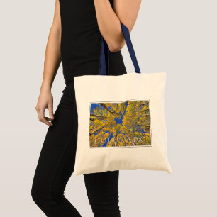 Bolsa Tote Colorado Outono   Floresta de Aspen no Outono
