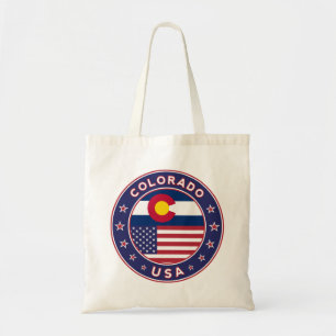 Bolsa Tote Colorado, t-shirt do Colorado, Estados Unidos
