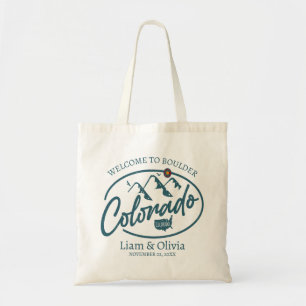 Bolsa Tote Colorado Wedding Welcome