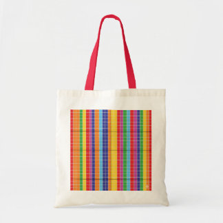 Bolsa Tote Colorful Geometric Pattern Tote Bag | Modern Abstr