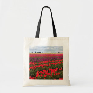 Bolsa Tote Colorful Tulip Field, Woodburn, Oregon