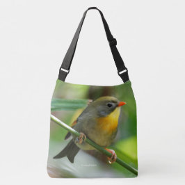 Bolsa Tote Colorida Leiothrix / Pekin Robin Songbird