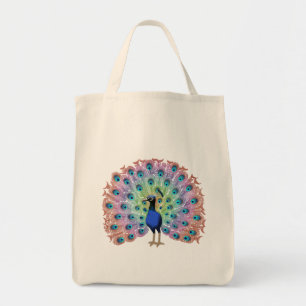 Bolsa Tote Colorida Peacock