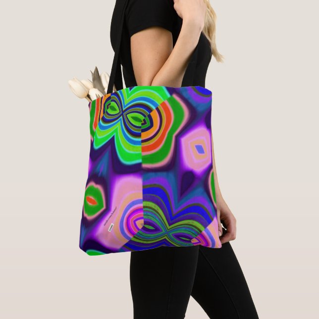 Bolsa Tote Colorido (Close Up)