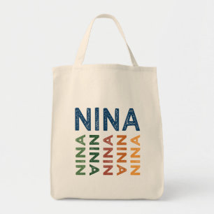 Bolsa Tote Colorido bonito de Nina