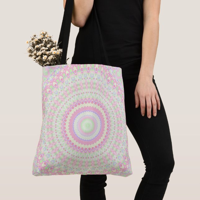 Bolsa Tote Colorir Mandala (Close Up)