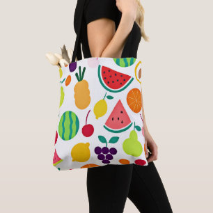 Bolsa Tote Colorous Neon Fruta Fiesta