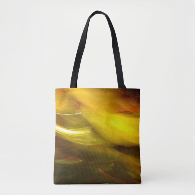 Bolsa Tote Colour multicolored abstract background,  movement (Frente)
