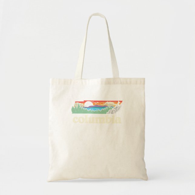 Bolsa Tote Columbia Tennessee ao ar livre - Gráfico da Nature (Frente)