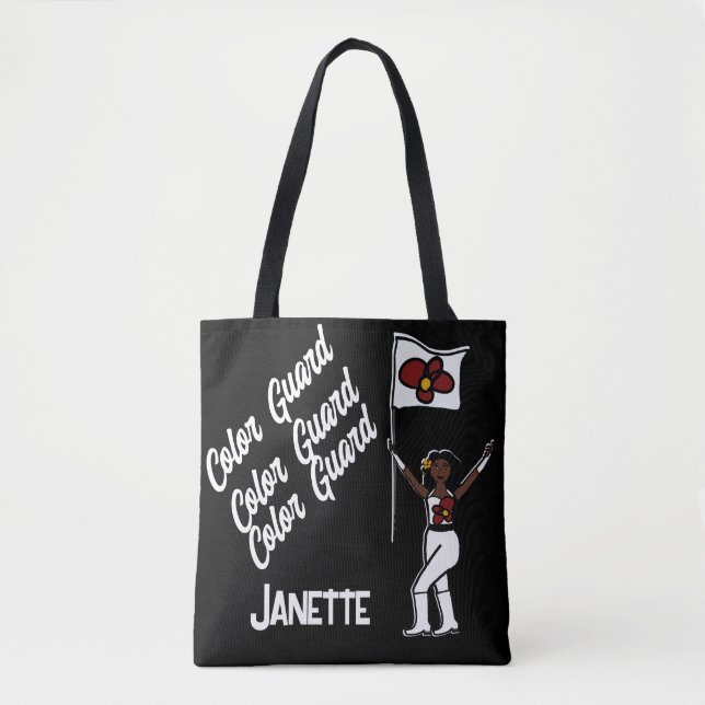 Bolsa Tote com Bandeira Personalizada (Flor Vermel (Frente)