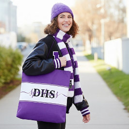 Bolsa tote com bloco de cores personalizadas da es