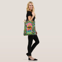 Bolsa Tote com Estampa Pop Art 'Stay Cool'