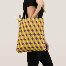 Bolsa Tote com Estampa Retro dos Anos 60