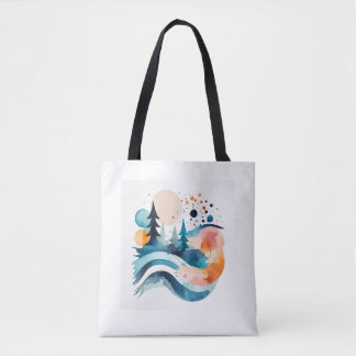 Bolsa Tote com Imagem Paisagem
