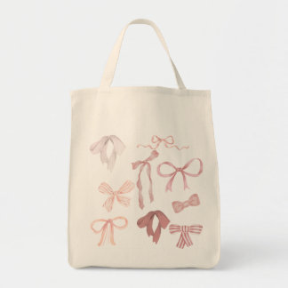 Bolsa Tote com Laços Rosa