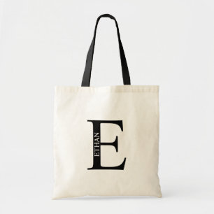 Bolsa Tote com Monograma Personalizado e Nome