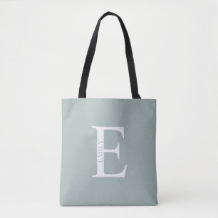 Bolsa Tote com Monograma Personalizado e Nome