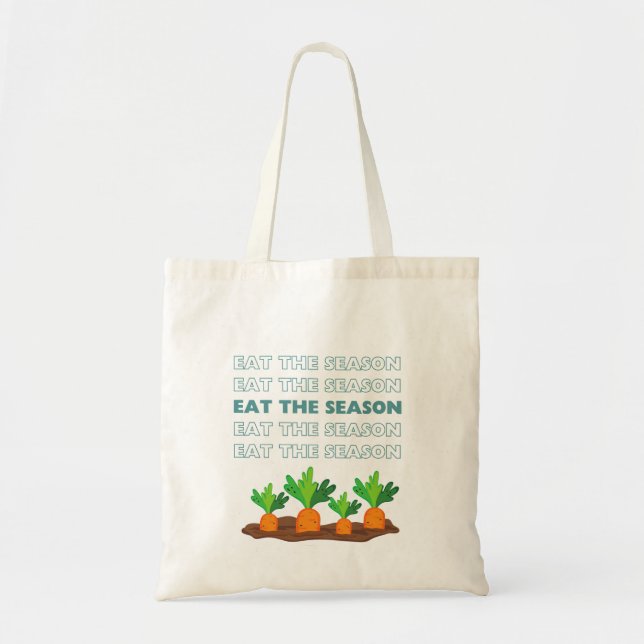 Bolsa Tote Coma A Bag De Tote Sustentável (Frente)