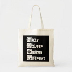 Bolsa Tote Coma anime adormecido Repetir presente Ideia Cospl