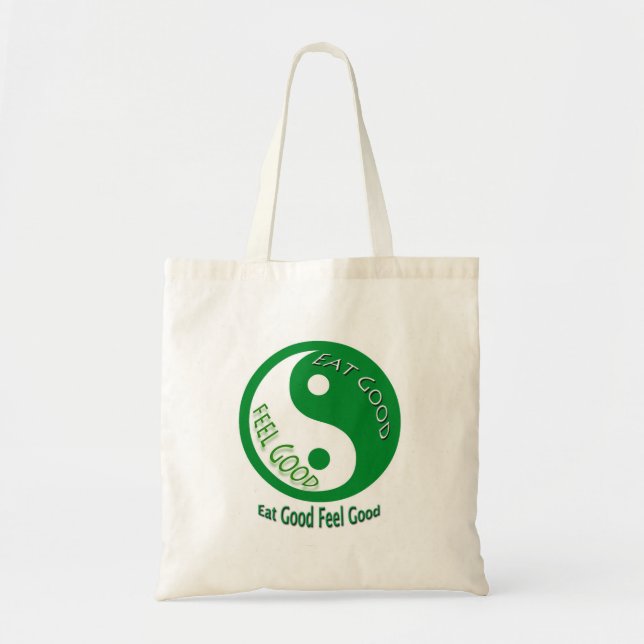 Bolsa Tote Coma Bem Sentido Dieta e Perda de Peso (Frente)