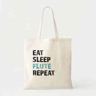 Bolsa Tote Coma, Durma, Flute, repita