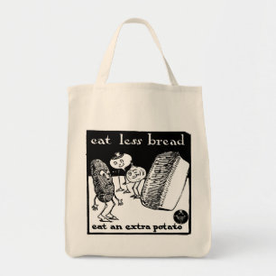 Bolsa Tote Coma menos saco do pão