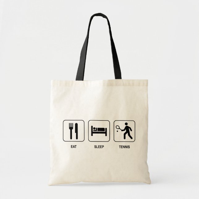 Bolsa Tote Coma o tênis do sono (Frente)