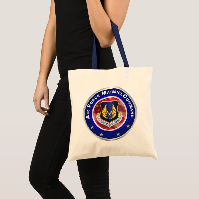 Bolsa Tote Comando de Material da Força Aérea Personalizado (Frente (produto))
