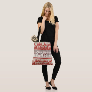 Bolsa Tote Comboio de Camelos, Padrão de Camelos, Padrão do
