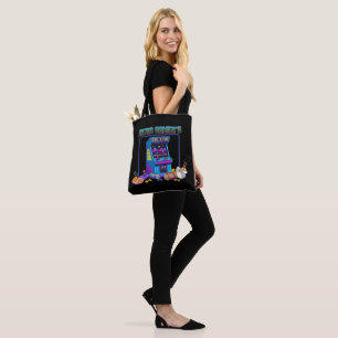 Bolsa Tote Combustível e Diversão da Retro Gamer Arcade de