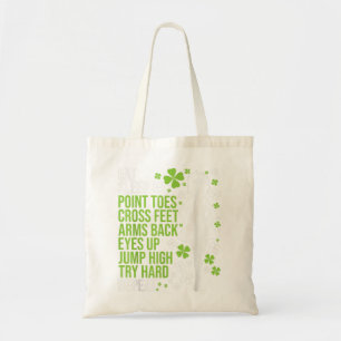 Bolsa Tote Come Sleep Irish Dance Dancer Irlandês Ceili Reel 