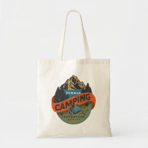 Bolsa Tote Começa a Aventura de Camping de Verão