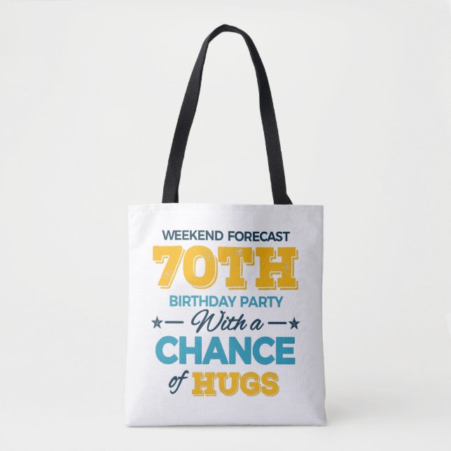Bolsa Tote comemoração do 70 (Frente)