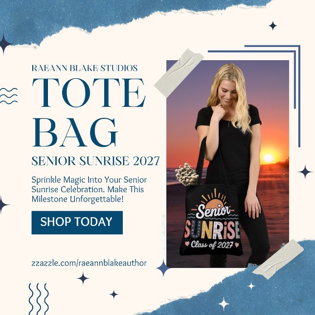 Bolsa Tote Comemorativa Senior Sunrise 2027 (Criador carregado)
