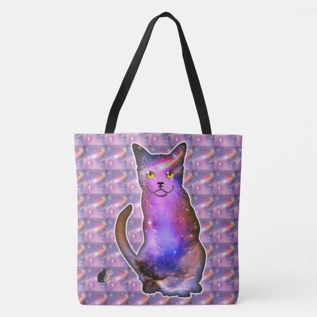 Bolsa Tote Comet Space In Cat (Frente)