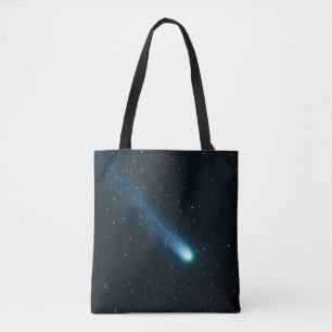 Bolsa Tote Cometa no céu nocturno