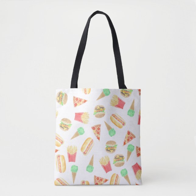 Bolsa Tote Comida rápida (Frente)