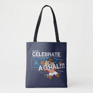 Bolsa Tote Como Celebrar um Gol com TAZ™