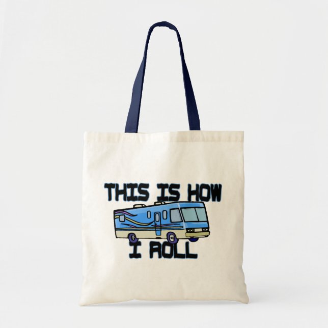 Bolsa Tote Como eu rolo o rv (Frente)
