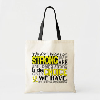 Bolsa Tote Como forte nós somos Spina Bifida