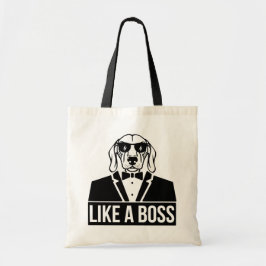Bolsa Tote Como um Dachshund do chefe