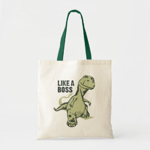 Bolsa Tote Como um dinossauro do chefe