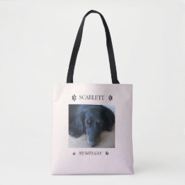 Bolsa Tote Companheiro de Impressão de Pata Prezado