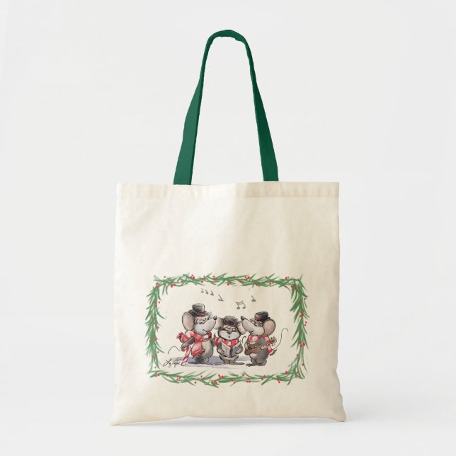 Bolsa Tote Compartilhamento Com O Mic, Mac & Moe Tote Bag (Frente)