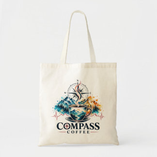 Bolsa Tote Compass Coffee Mountain Escape