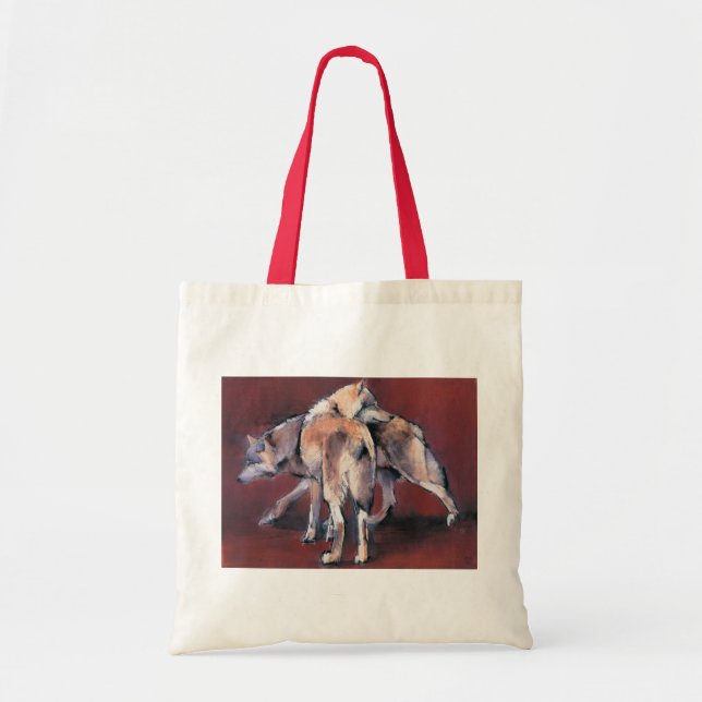 Bolsa Tote Composição 2001 do lobo (Frente)